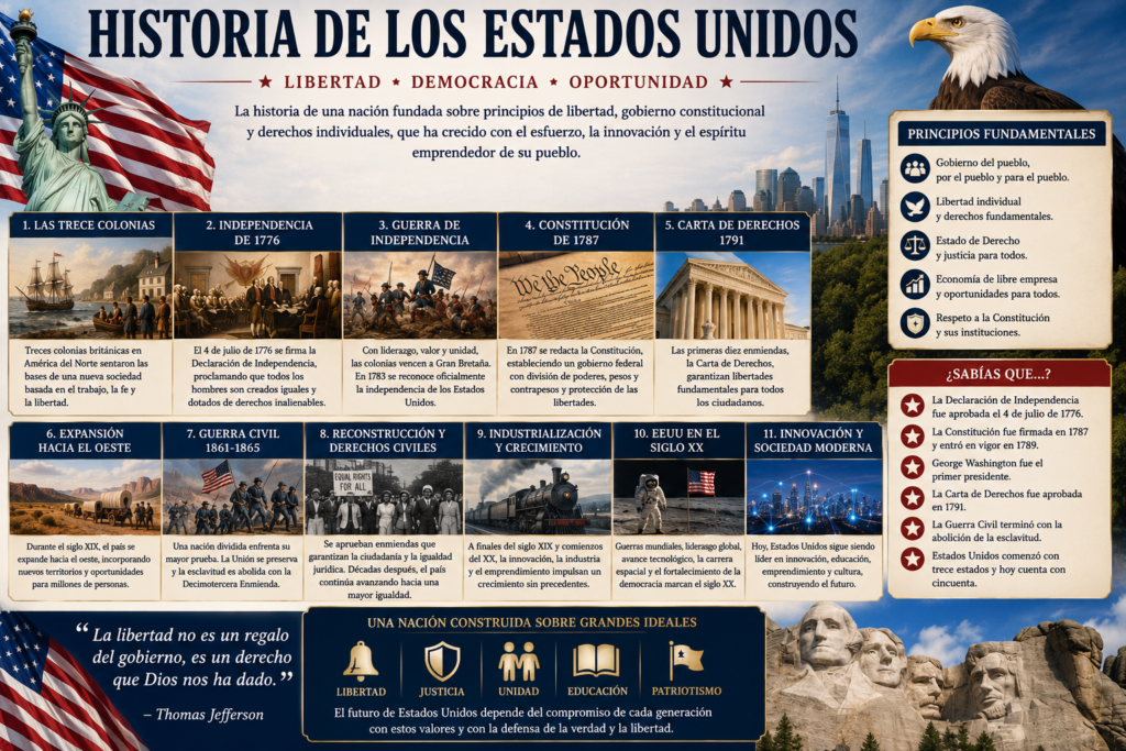historia de usa